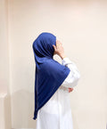 Premium Emirati Jersey Hijab – Navy